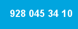 928 045 34 10